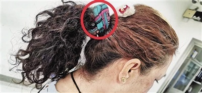 还有这种操作?三亚一女性旅客头上藏打火机过安检